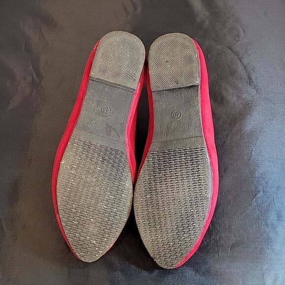 BLXNLX HARD SUEDE MATERIAL ROUND TOE SLIP-ON WOMEN"S FLAT SHOE - Picture 9 of 13